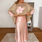Pullover dameszomer met holle knopen