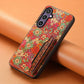 3-in-1 Phone Case with Card Holder and Stand for Galaxy Series