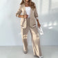Voorjaarsspecials🌸 Casual Beige 2-delige set voor dames