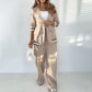 Voorjaarsspecials🌸 Casual Beige 2-delige set voor dames