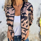 🌸Speciale aanbieding🌸Vrouwen Lente Herfst Zebra Print Zip Hooded Jacket