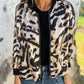 🌸Speciale aanbieding🌸Vrouwen Lente Herfst Zebra Print Zip Hooded Jacket