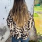 🌸Speciale aanbieding🌸Vrouwen Lente Herfst Zebra Print Zip Hooded Jacket