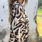 🌸Speciale aanbieding🌸Vrouwen Lente Herfst Zebra Print Zip Hooded Jacket