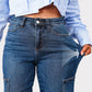 🔥50% korting 🔥stretchjeans met hoge taille voor dames