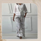 Damesmode Losse Cardigan Shirt & Hoge Taille Broek Tweedelige Set