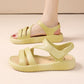 Lichtgewicht, platte sandalen voor dames