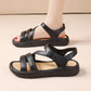 Lichtgewicht, platte sandalen voor dames