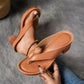 Zomerse Dames Teenslippers met Dikke Hak