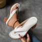 Zomerse Dames Teenslippers met Dikke Hak