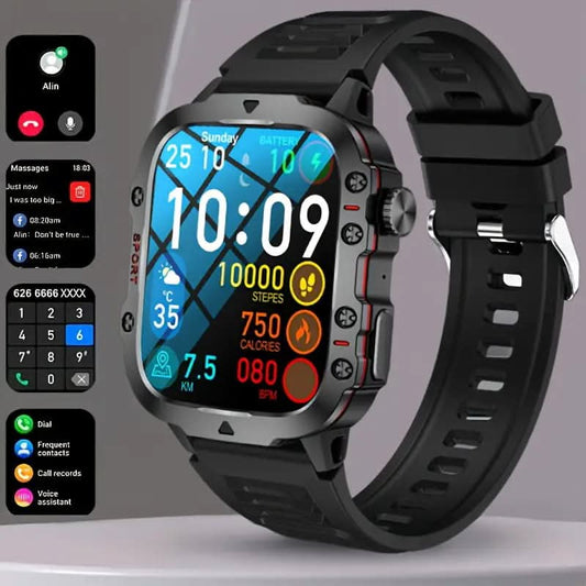 Robuust smartwatch voor buiten - 100+ sportmodi